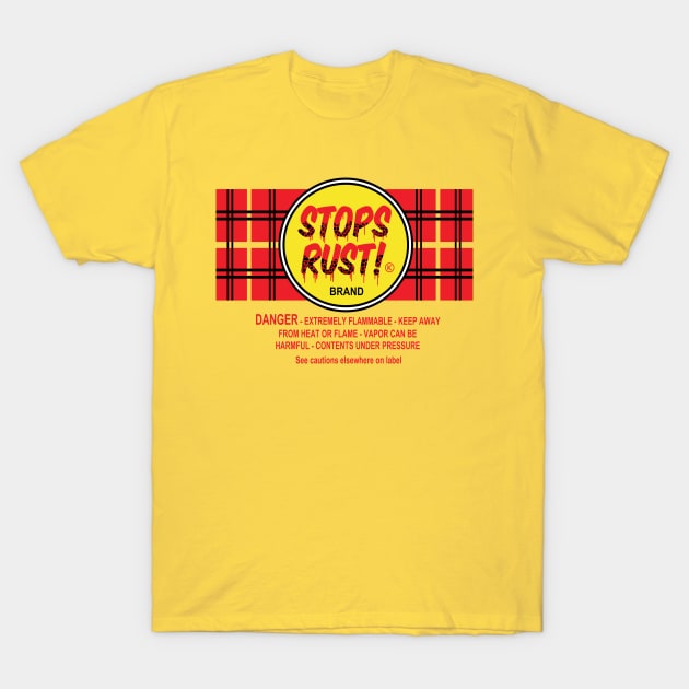 STOPS RUST! graffiti T-Shirt by ROBZILLA